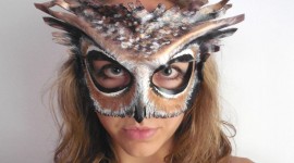 Mask Of An Owl Wallpaper HQ