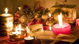New Years Candles Wallpaper 1080p