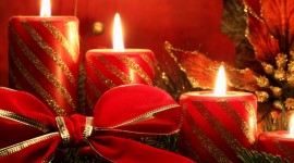 New Years Candles Wallpaper Download
