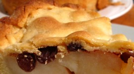 Pie With Raisins Wallpaper For IPhone Free