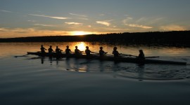 Rowing High Quality Wallpaper