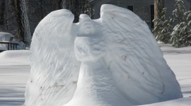 Snow Angel Wallpaper Download Free