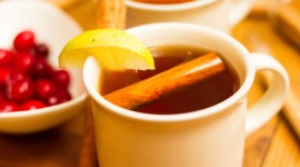 Tea With Cinnamon Desktop Wallpaper