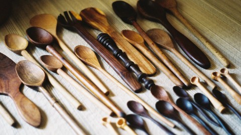 Wooden Utensils wallpapers high quality