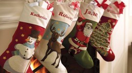 Christmas Socks Desktop Wallpaper