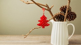 Christmas Tree Cones Desktop Wallpaper