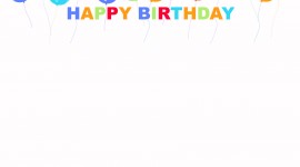 Happy Birthday Frame Wallpaper For PC