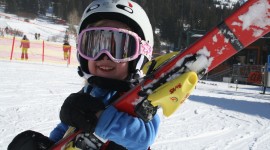 Kids Skis Photo Free