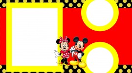 Mickey Mouse Frame Wallpaper For Desktop