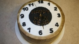 New Year Clock Photo
