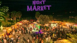 Night Market Desktop Wallpaper