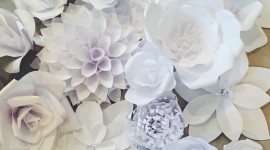 Paper Flowers Desktop Wallpaper