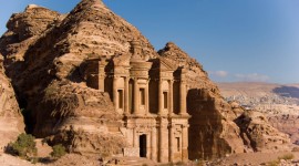 Petra In Jordan Desktop Wallpaper HD