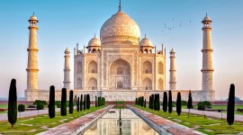 Taj Mahal In India Wallpaper For Desktop