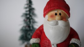 The Santa Claus Figurine Best Wallpaper