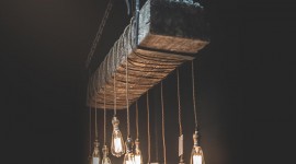 Vintage Lamp Wallpaper