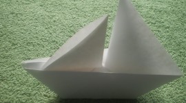 Boat Out Of Paper Photo Free