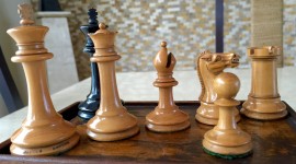 Chessmen Desktop Wallpaper For PC