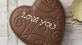 Chocolate Heart Wallpaper For IPhone