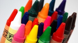 Crayons Desktop Wallpaper HD