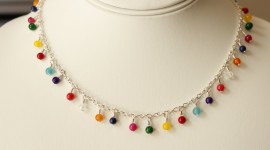 Multi-Colored Beads Photo Free#1