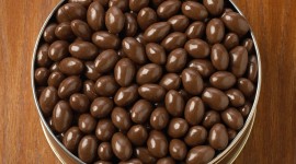 Nuts In Chocolate Desktop Wallpaper