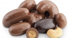 Nuts In Chocolate Wallpaper HQ
