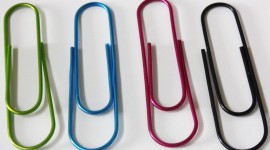 Paper Clips Wallpaper Free