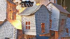 Paper Houses Wallpaper For Mobile