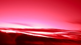 Red Waves Wallpaper
