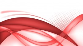 Red Waves Wallpaper For PC