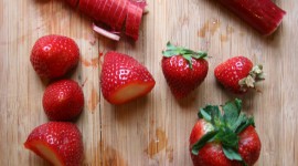Strawberries And Rhubarb For IPhone