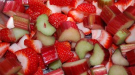 Strawberries And Rhubarb Wallpaper Gallery
