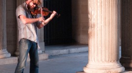 Street Musicians Wallpaper For IPhone Free