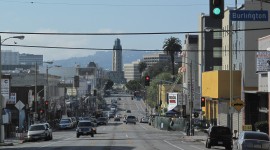 Streets Of Los Angeles Desktop Wallpaper