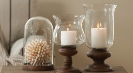 Candles In A Glass Photo Download