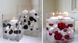 Candles In A Glass Pics