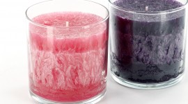 Candles In A Glass Wallpaper Free