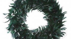 Feather Wreath Desktop Wallpaper For PC