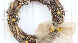Feather Wreath Wallpaper Gallery
