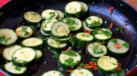 Meat With Courgettes Wallpaper 1080p