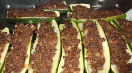 Meat With Courgettes Wallpaper Download