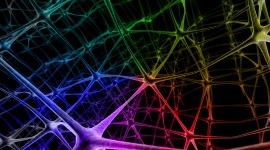 Neural Network Art Desktop Wallpaper