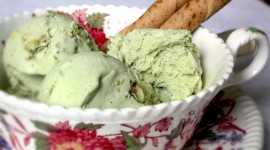 Pistachio Ice Cream Wallpaper Download Free