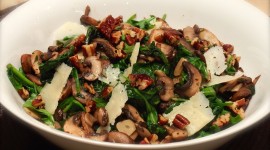 Salad With Mushrooms Photo Download