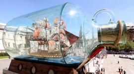 Ship In A Bottle Photo Free