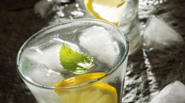 Vodka With Lemon Wallpaper For Android