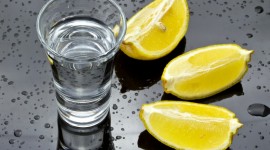 Vodka With Lemon Wallpaper For PC