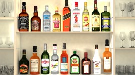 Alcohol Bar Wallpaper HD