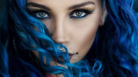 Blue Hair Best Wallpaper